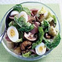 Summer salad bowl image