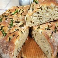 Focaccia with Olives and Rosemary image
