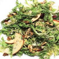Frisée and Apple Salad with Dried Cherries and Walnuts image