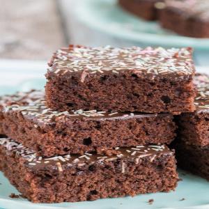 Easy Chocolate Sheet Cake - Baking for Happiness_image