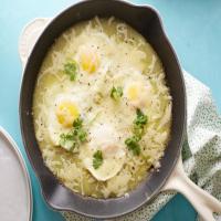 Baked Eggs with Salsa Verde image