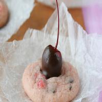 Chocolate-Maraschino Cherry Cookies image