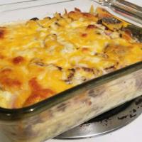 Low-Carb Bacon Cheeseburger Casserole image