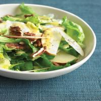 Quick Escarole Salad with Apples and Pecans image