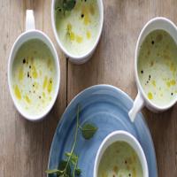 Cucumber-Mint Buttermilk Soup image