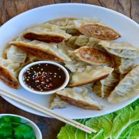 Pork Potstickers with Citrus-Soy Dipping Sauce_image