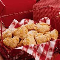 Heart-Shaped Cheese Scones image