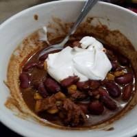 Slow Cooker Stew Beef Chili_image