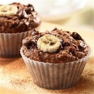 Cocoa Banana Bran Muffins_image