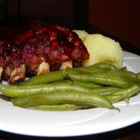 Baked Barbequed Spare Ribs image