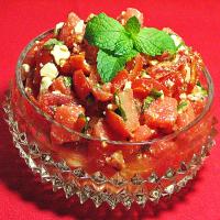 Give Your Tomatoes a Spin! - Watermelon, Feta & Mint Salad image