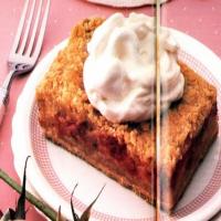 Streusel Rhubarb Dessert Squares Recipe - (4/5) image