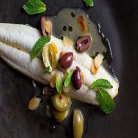 Mackerel With Olives, Almonds and Mint_image