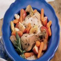 Provençale Garlic Chicken and Potatoes image