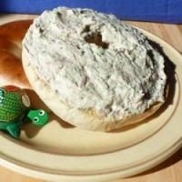 Herbed Cream Cheese With Scallions and Tuna image