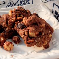 Double Dark Chocolate Hazelnut Cookies image