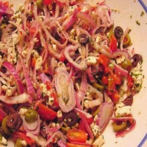 Colorful Greek Salad_image