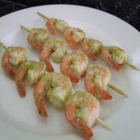 Grilled Prawns With Raw Sauce_image