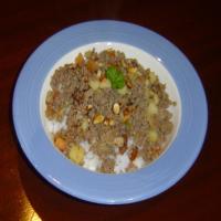 Cuban Chopped Beef and Rice image