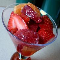 Strawberry Orange Salad With Cardamom Syrup_image