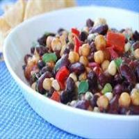 Three Bean & Corn-Pepper Salad_image