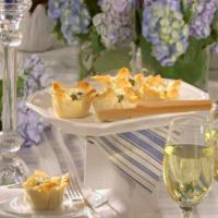 Spinach Souffle-Phyllo Cups image