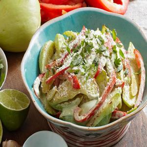 Roasted Chayote & Red Pepper Toss image