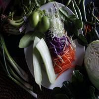 Ginger, Cucumber, Carrot and Cabbage Slaw_image