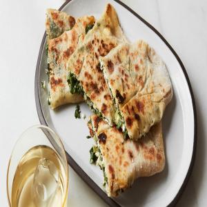 Spinach and Three Cheese Gozleme_image