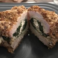 Gouda and Spinach Stuffed Pork Chops image