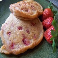 Healthy, Vegan and Terrific Strawberry Pancakes image