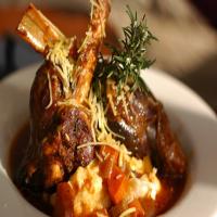 Lamb Shanks With Red Wine image