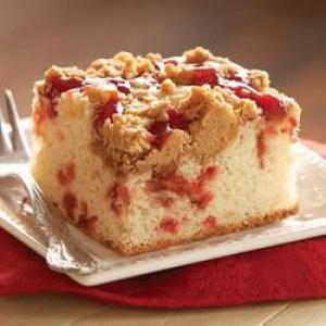 Strawberry Coffee Cake with Peanut Butter Streusel_image