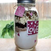 Cranberry White Chocolate Quick Bread Mix in a Jar image