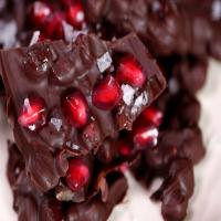 Dark Chocolate and Pomegranate Bark_image