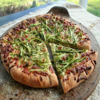 Shaved Asparagus Pizza_image