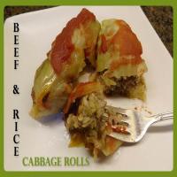 Beef & Rice Cabbage Rolls_image