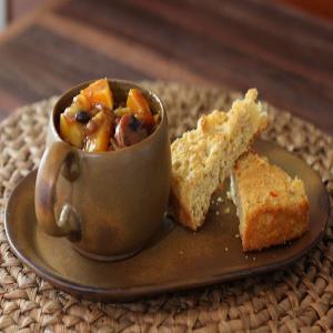 Bean Stew With Sausage, Butternut Squash, and Apples_image