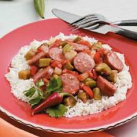 Creole Sausage and Vegetables_image