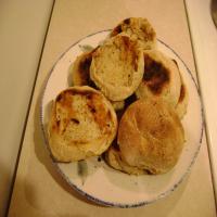 Honey Bran English Muffins (Bread Machine) image