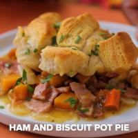 Ham And Biscuit Pot Pie Recipe by Tasty_image