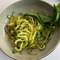 Zucchini Noodles with Basil, Lime, and Ginger_image