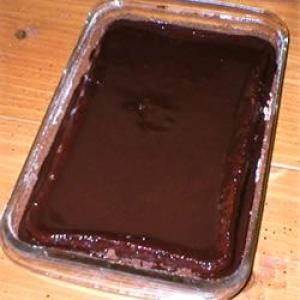 Buttermilk Chocolate Cake with Fudge Icing_image