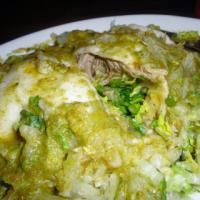 Green Chile Burrito with Shredded Beef_image