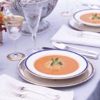 Roasted-Tomato Soup with Parmesan Wafers_image