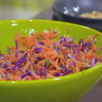 Toasted Hazelnut and Shredded Carrot Salad image