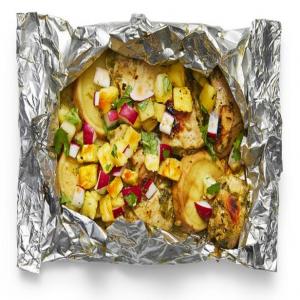 Foil-Packet Zesty Chicken and Sweet Potatoes_image