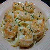 Garlic Parm Shrimp and Pasta_image