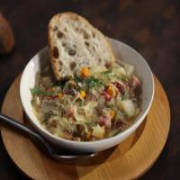 Ham, Bean and Bacon Soup with Sauerkraut_image