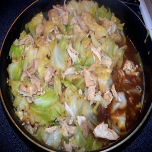 Teryaki Cabbage with Chicken image